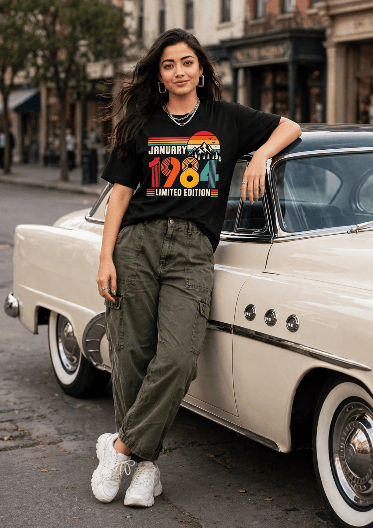 JANUARY 1984 Retro Vintage Graphic T-Shirt | Limited Edition Streetwear