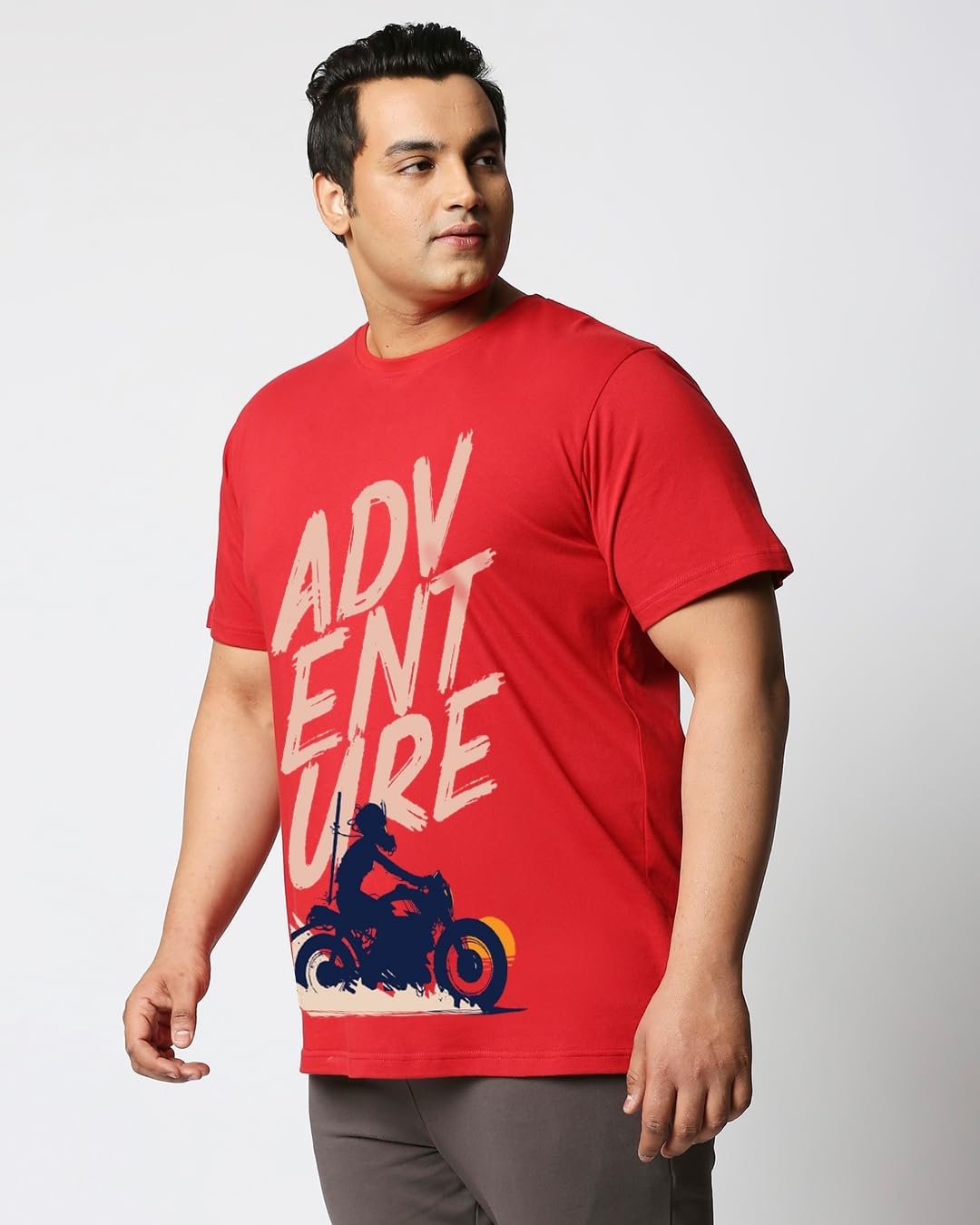 Men's Premium Oversized Graphic T-Shirt