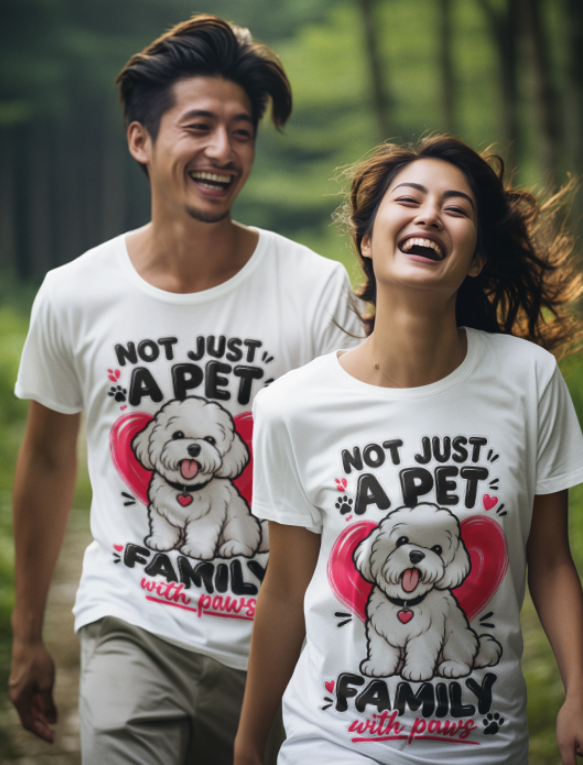 Not Just a Pet – Family With Paws  | Women’s Graphic T-Shirt